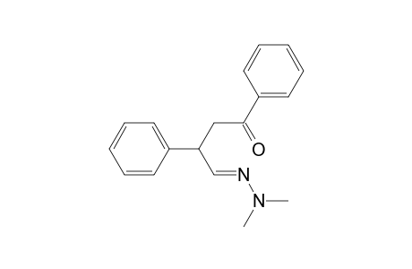 (4E)-4-(dimethylhydrazinylidene)-1,3-diphenyl-1-butanone