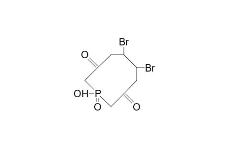 trans-5,6-Dibromo-1-hydroxy-1,3,8-trioxo-phosphanone