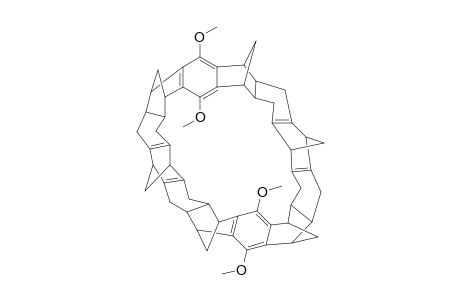 Hexacosahydro-5,11,20,26-tetramethoxy-1,4 : 2,16 : 3,15 : 6,25 : 8,23 : 10,21 : 12,19 : 14,17-octamethano-undecacene-tetramethanoheptacene