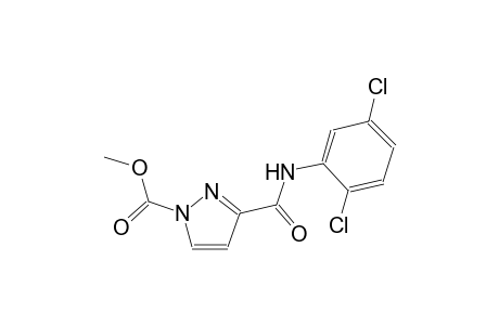 methyl 3-[(2,5-dichloroanilino)carbonyl]-1H-pyrazole-1-carboxylate