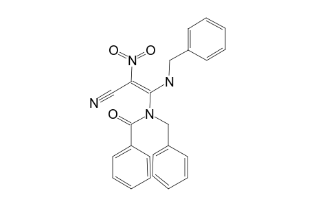 N-(BENZYLAMINO)-N-[(1-BENZYLAMINO)-2-CYANO-2-NITROETHENYL]-BENZAMIDE