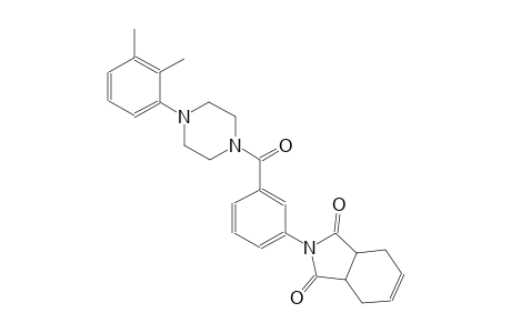 1H-isoindole-1,3(2H)-dione, 2-[3-[[4-(2,3-dimethylphenyl)-1-piperazinyl]carbonyl]phenyl]-3a,4,7,7a-tetrahydro-