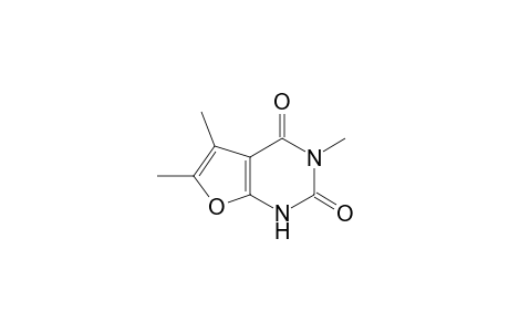 1H-Furo[2,3-d]pyrimidine-2,4-dione, 3,5,6-trimethyl-