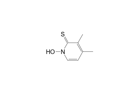 1-Hydroxy-3,4-dimethyl-2-pyridinethione