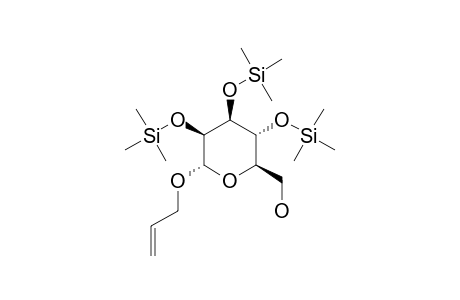 ALLYL-2,3,4-TRI-O-(TRIMETHYLSILYL)-ALPHA-D-MANNOPYRANOSIDE