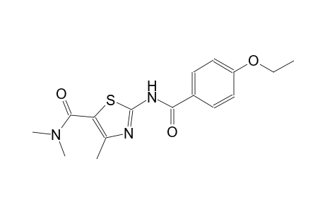 2-[(4-ethoxybenzoyl)amino]-N,N,4-trimethyl-1,3-thiazole-5-carboxamide