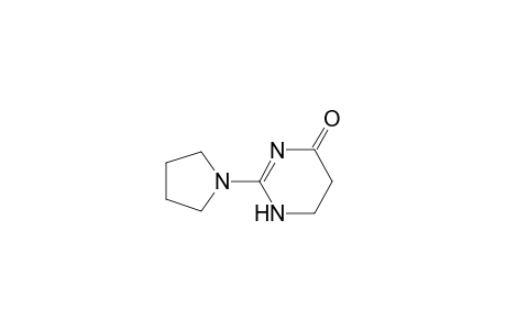 4(1H)-Pyrimidinone, 5,6-dihydro-2-(1-pyrrolidinyl)-