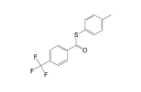 Thio-α,α,α-trifluoro-p-toluic acid, S-p-tolyl ester