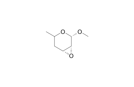 .alpha.-DL-ribo-Hexopyranoside, methyl 2,3-anhydro-4,6-dideoxy-