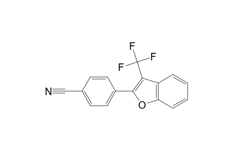4-[3-(Trifluoromethyl)benzofuran-2-yl]benzonitrile