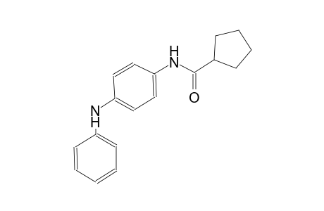 N-(4-anilinophenyl)cyclopentanecarboxamide