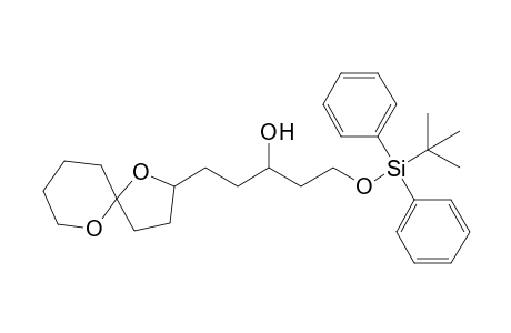 1-(tert-Butyldiphenylsilyloxy)-5-(1,6-dioxaspiro[4.5]dec-2-yl)pentan-3-ol