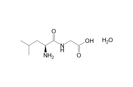 N-L-leucylglycine, hydrated
