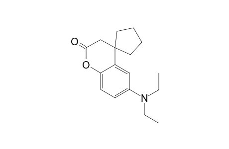 6-(Diethylamino) spiro[chromane-4,1'-cyclopentan]-2-one