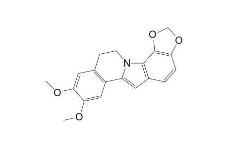 2,3-Dimethoxy-8,9-(methylenedioxy)-5,6-dihydroindolo[2,1-a]isoquinoline