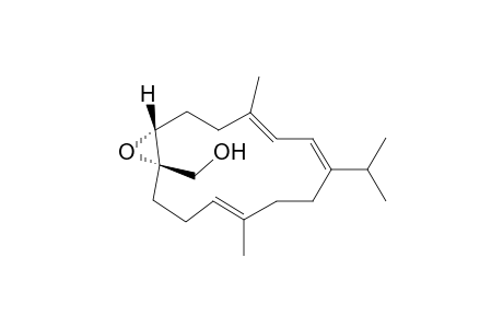 (1R,4E,8E,10E,14R)-1,14-Epoxy-8-isopropyl-5,11-dimethylcyclotetradeca-4,8,10-trienylmethanol