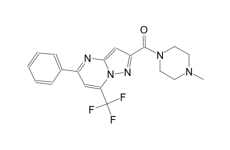 2-[(4-methyl-1-piperazinyl)carbonyl]-5-phenyl-7-(trifluoromethyl)pyrazolo[1,5-a]pyrimidine