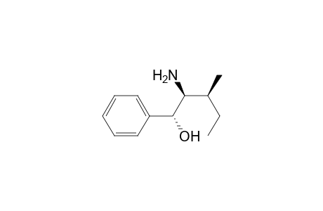 Benzenemethanol, .alpha.-(1-amino-2-methylbutyl)-, [1S-[1R*(S*),2R*]]-