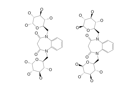 1,5,N,N'-BIS-(6-DEOXY-D-GLUCOPYRANOS-6-YL)-BENZODIAZEPIN-2,4-DIONE