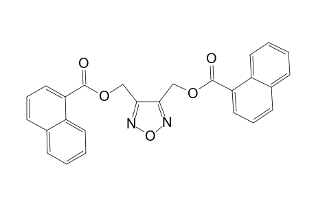 Furazan, 3,4-bis(1-naphthaloyloxymethyl)-