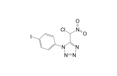 5-[Chloro(nitro)methyl]-1-(4-iodophenyl)-1H-tetrazole