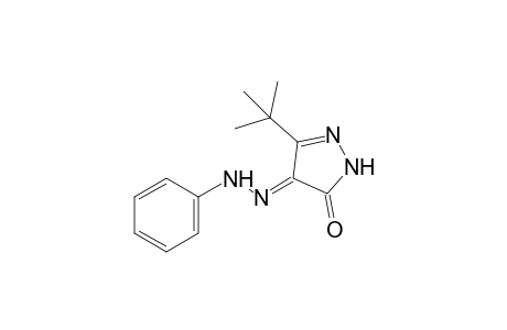 3-tert-butylpyrazole-4,5-dione, 4-phenylhydrazone