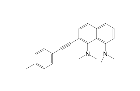 1,8-Bis(dimethylamino)-2-(p-tolylethynyl)naphthalene