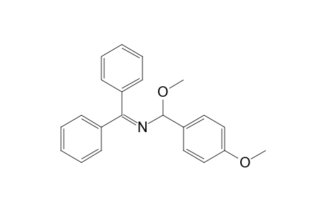 benzhydrylidene-[methoxy-(4-methoxyphenyl)methyl]amine
