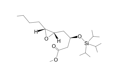 (R)-4-((2S,3R)-3-Butyl-oxiranyl)-3-triisopropylsilanyloxy-butyric acid methyl ester