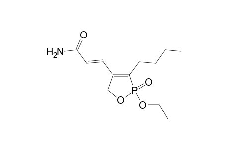 3-Butyl-2-ethoxy-4-(E-2-carbamoyl-vinyl) - 5H-[1, 2]-oxaphosphole 2-oxide