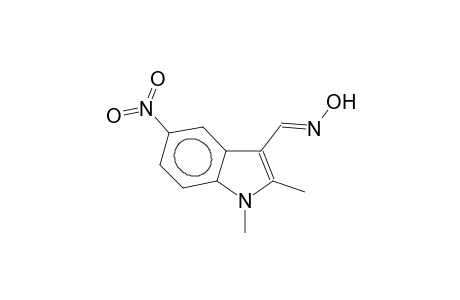1,2-dimethyl-3-hydroxyiminomethyl-5-nitrobenzopyrrole