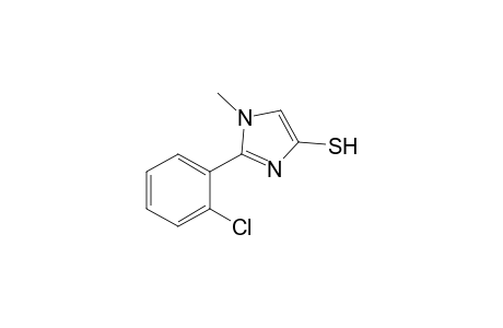 2-(2-chlorophenyl)-1-methyl-4-imidazolethiol