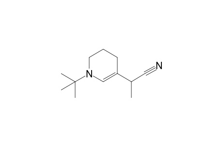 2-(1-tert-butyl-3,4-dihydro-2H-pyridin-5-yl)propanenitrile