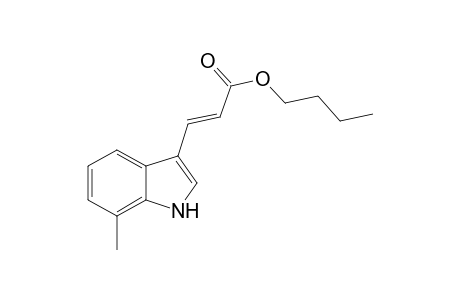 (E)-butyl 3-(7-methyl-1H-indol-3-yl)acrylate