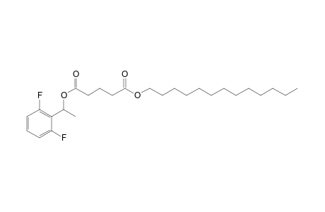 Glutaric acid, 1-(2,6-difluorophenyl)ethyl tridecyl ester