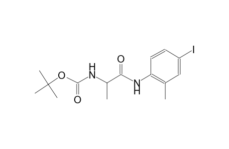 tert-butyl 2-(4-iodo-2-methylanilino)-1-methyl-2-oxoethylcarbamate