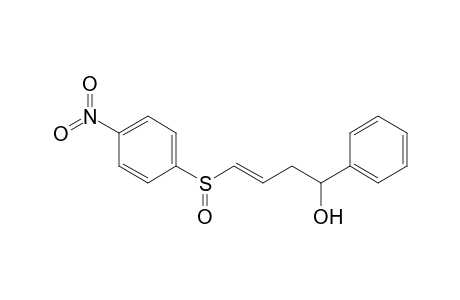 Benzenemethanol, .alpha.-[3-[(4-nitrophenyl)sulfinyl]-2-propenyl]-, (E)-