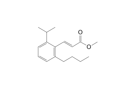 (E)-3-(2-butyl-6-isopropyl-phenyl)acrylic acid methyl ester
