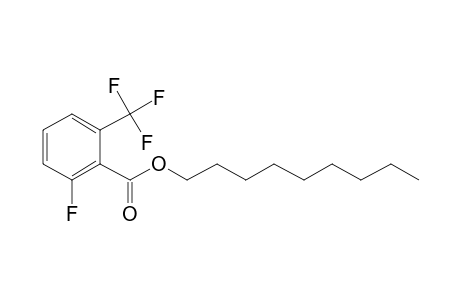 6-Fluoro-2-trifluoromethylbenzoic acid, nonyl ester