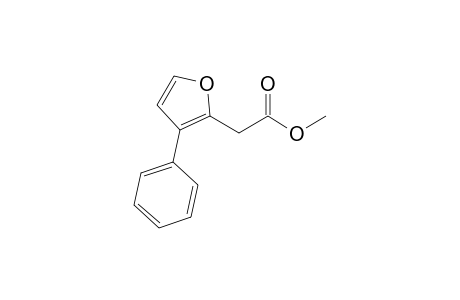 2-(3-phenyl-2-furanyl)acetic acid methyl ester