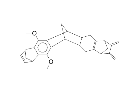 1,4;6,13;8,11-Trimethano-1,2,3,4,5,6,8,11,13,14-decahydropentaphene, 7-12-dimethoxy-2,3-dimethylene-