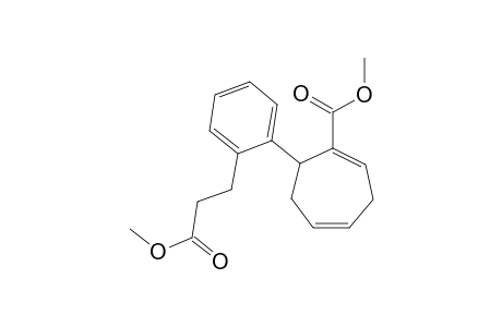 7-[2-(3-keto-3-methoxy-propyl)phenyl]cyclohepta-1,4-diene-1-carboxylic acid methyl ester