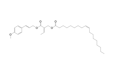 3'-(p-Methoxy-phenyl)-2'-propenyl 2-(ethylidene)-4-oxa-5-oxo-docosa-13-en-1-oate