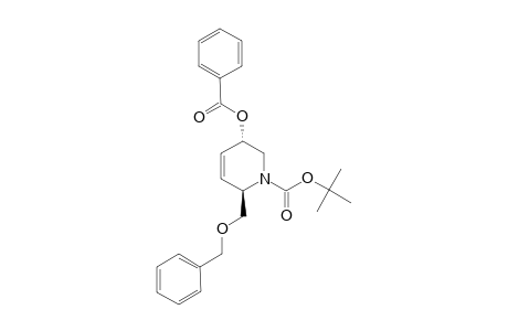TERT.-BUTYL-(2R,5S)-5-(BENZOYLOXY)-2-(BENZYLOXYMETHYL)-5,6-DIHYDROPIPERIDINE-1(2H)-CARBOXYLATE