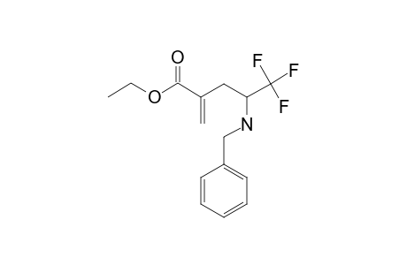 ETHYL-2-[2-(BENZYLAMINO)-3,3,3-TRIFLUOROPROPYL]-ACRYLATE