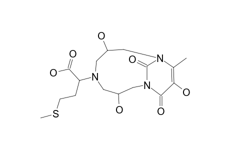 2-(3,7,11-TRIHYDROXY-10-METHYL-12,13-DIOXO-1,5,9-TRIAZABICYCLO-[7.3.1]-TRIDEC-10-EN-5-YL)-4-METHYLTHIOBUTANOIC_ACID