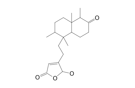 16-HYDROXYCLERODA-13-EN-15,16-OLIDE;ISOMER_1