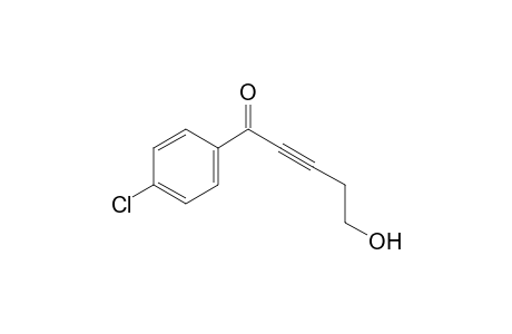 1-(4-Chlorophenyl)-5-hydroxypent-2-yn-1-one