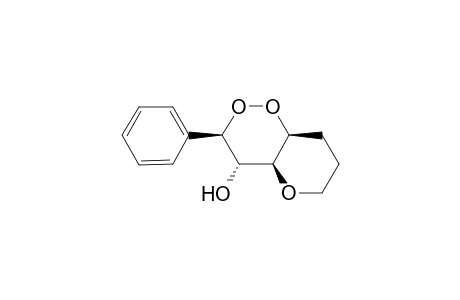 (+-)-(3R,4S,4aS,8aS)-3-Phenylperhydrooxireno[3,2-c[[1,2]dioxin-4-ol