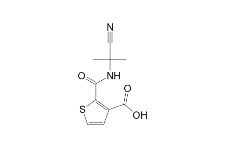 3-Thiophenecarboxylic acid, 2-[[(1-cyano-1-methylethyl)amino]carbonyl]-